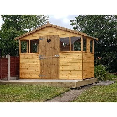 Garden shed supplied and installed
